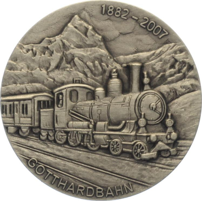 1. August-Taler 2007 - Gotthardbahn
